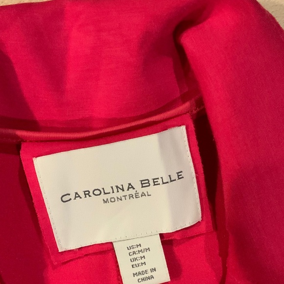 Carolina Belle Montreal Pink M Duster Jacket Minimalist Monochrome Scandi Girl - Picture 3 of 7